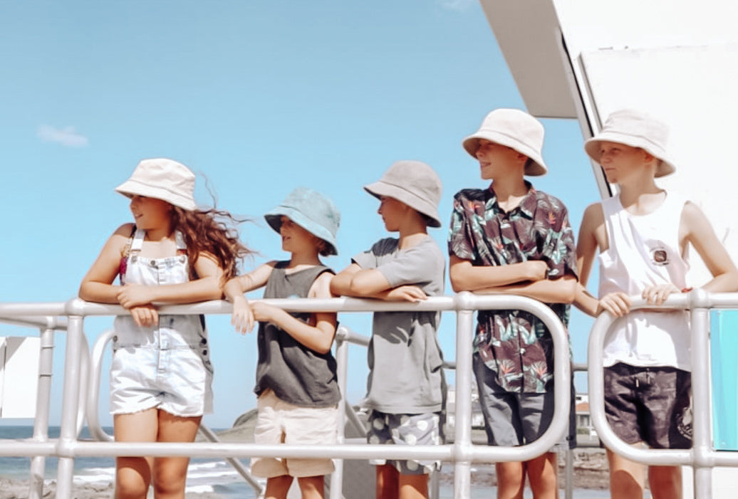 Grey Bucket Hat