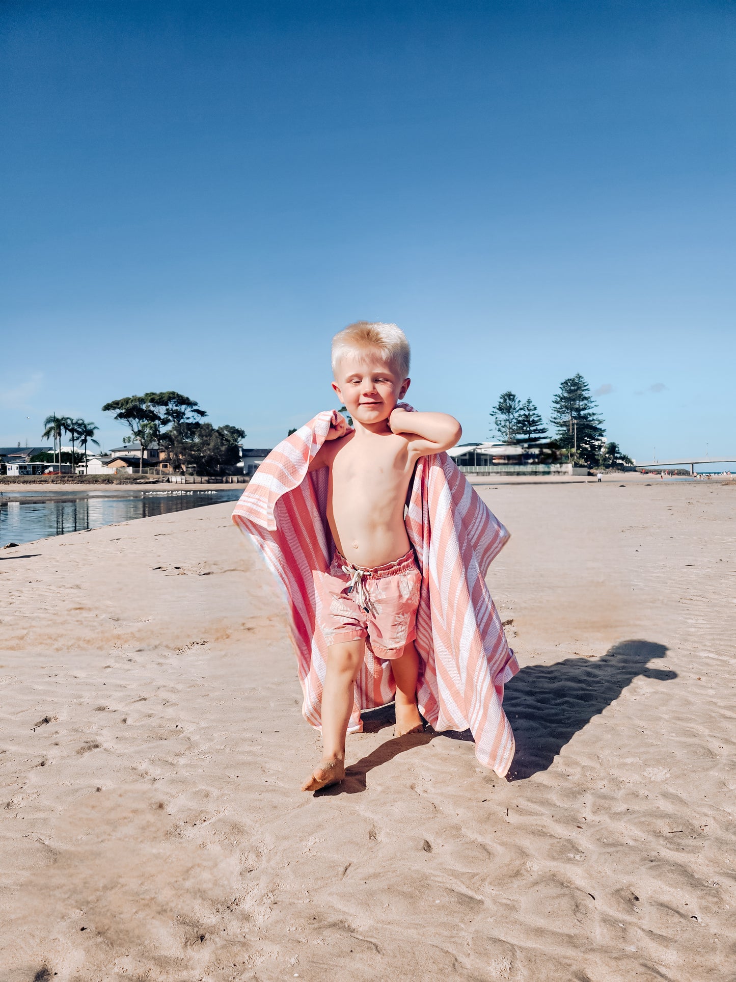 Golden Glow Towel