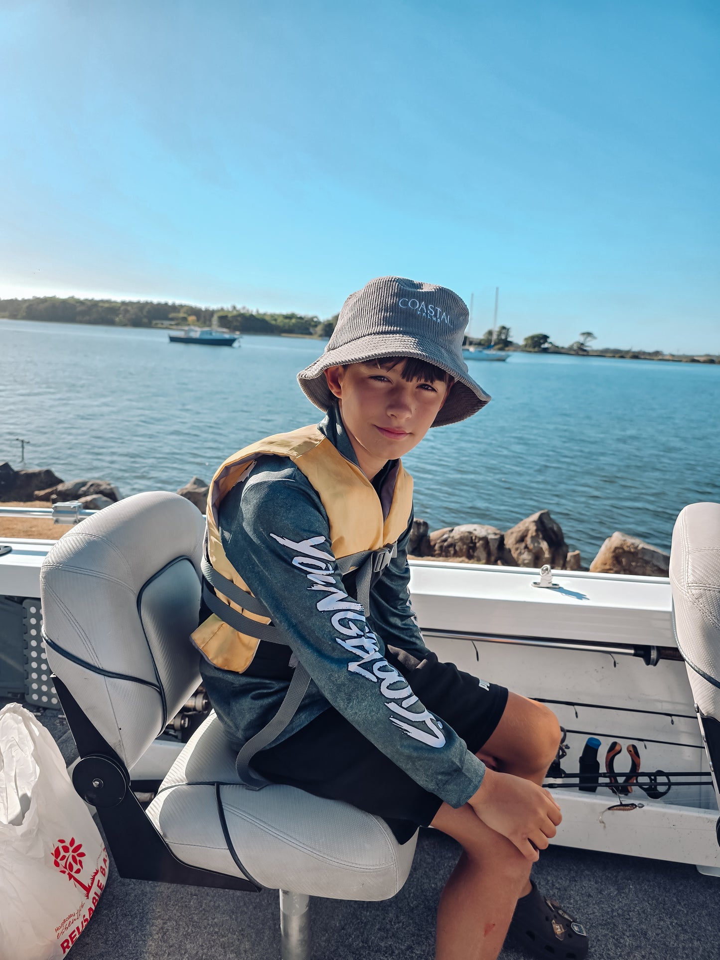 Grey Bucket Hat
