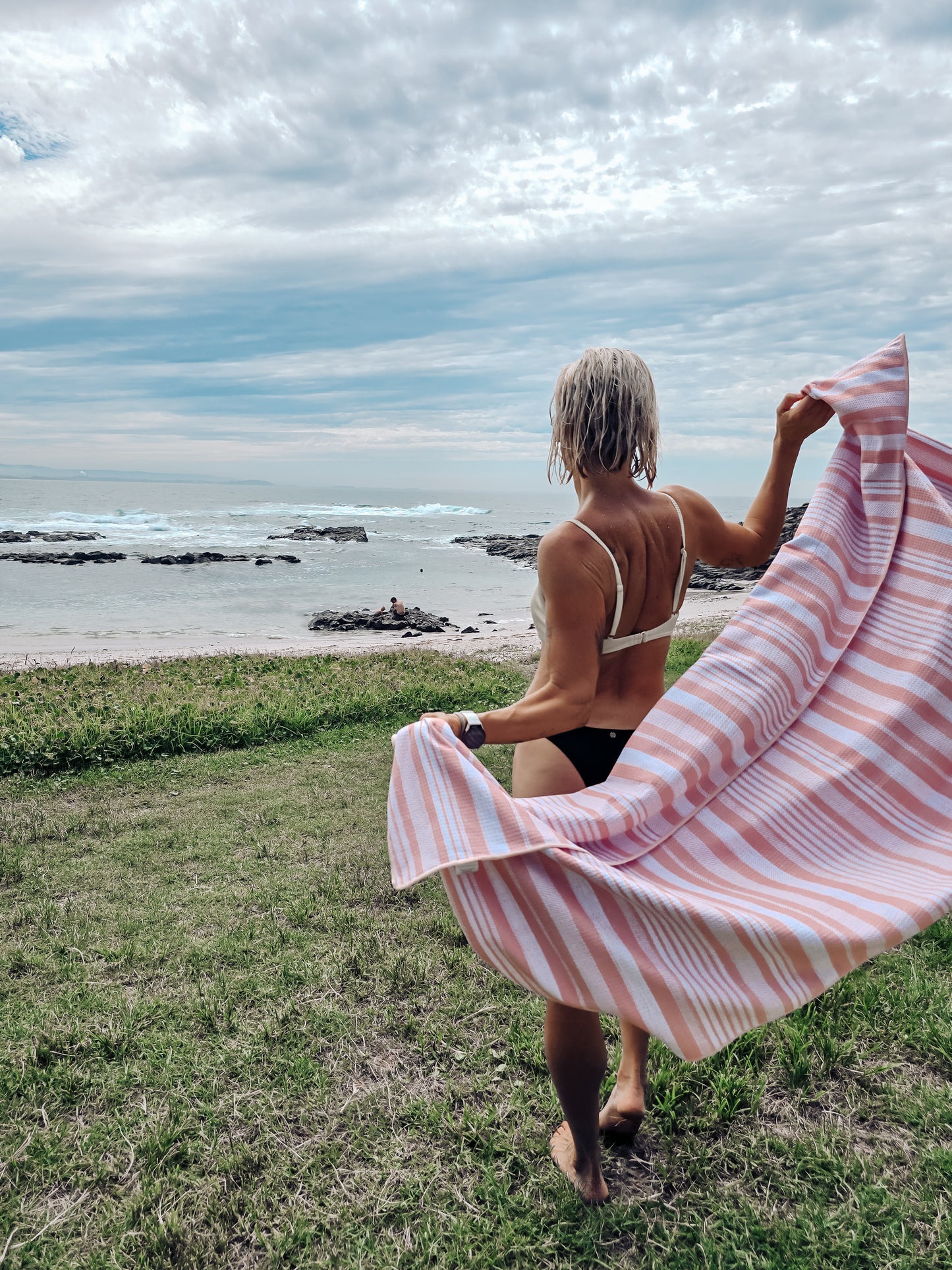 Golden Glow Towel